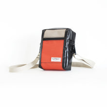 Load image into Gallery viewer, DARLA CROSS BODY BAG black / orange / beige