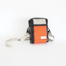 Load image into Gallery viewer, DARLA CROSS BODY BAG black / orange / beige