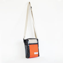 Load image into Gallery viewer, DARLA CROSS BODY BAG black / orange / beige