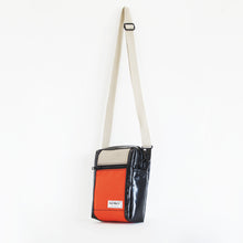 Load image into Gallery viewer, DARLA CROSS BODY BAG black / orange / beige