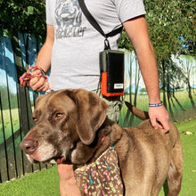 Load image into Gallery viewer, VADA PHONE POUCH / forest green / orange