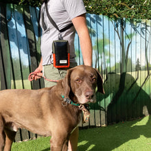 Load image into Gallery viewer, VADA PHONE POUCH / forest green / orange