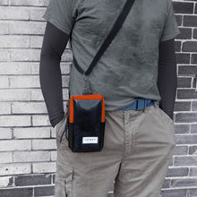 Load image into Gallery viewer, VADA PHONE POUCH / maroon / orange