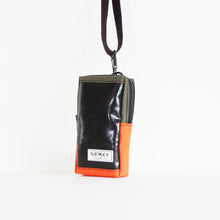 Load image into Gallery viewer, VADA PHONE POUCH / forest green / orange