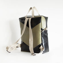 Load image into Gallery viewer, SAGE WATERPROOF BACKPACK / black / olive green