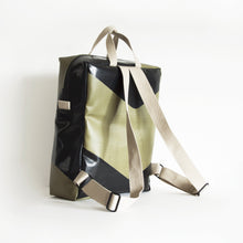 Load image into Gallery viewer, SAGE WATERPROOF BACKPACK / black / olive green