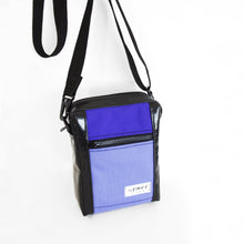 Load image into Gallery viewer, DARLA CROSS BODY BAG black / purple / dark purple