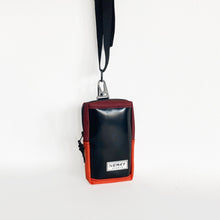 Load image into Gallery viewer, VADA PHONE POUCH / maroon / orange