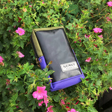 Load image into Gallery viewer, VADA PHONE POUCH / olive green / purple