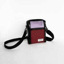 Load image into Gallery viewer, DARLA CROSS BODY BAG black / lilac / maroon