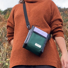 Load image into Gallery viewer, DARLA CROSS BODY BAG black / lilac / green