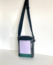 Load image into Gallery viewer, DARLA CROSS BODY BAG black / lilac / green