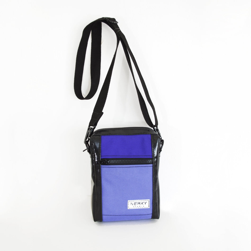 DARLA CROSS BODY BAG black / purple / dark purple